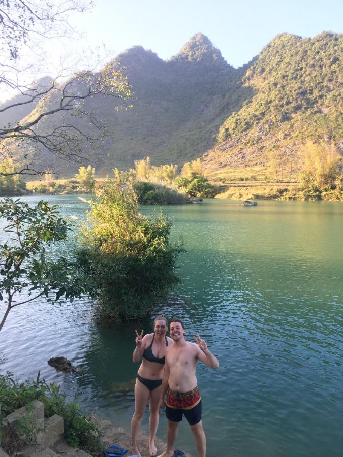 קאו באנג Riverside Homestay מראה חיצוני תמונה