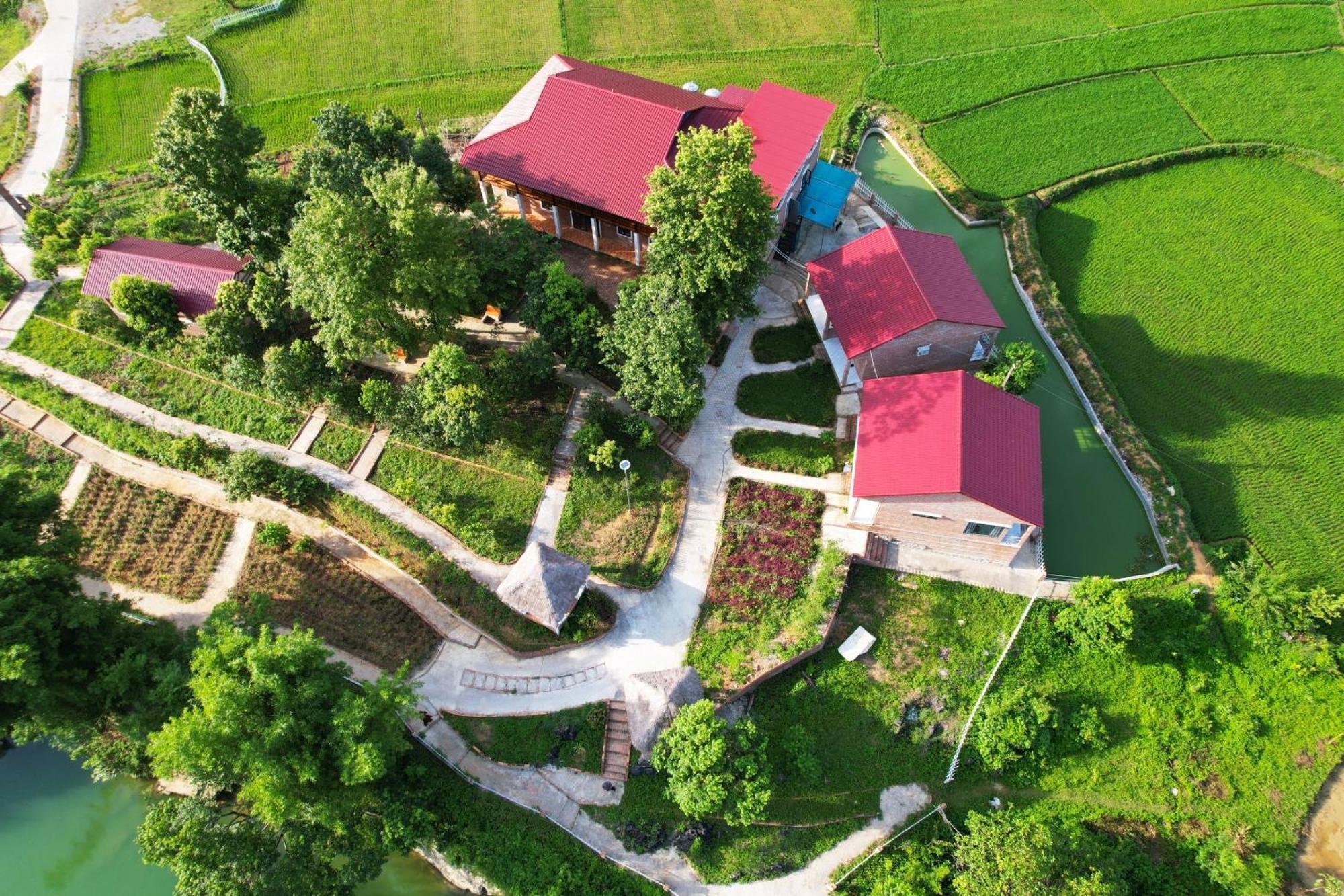 קאו באנג Riverside Homestay מראה חיצוני תמונה