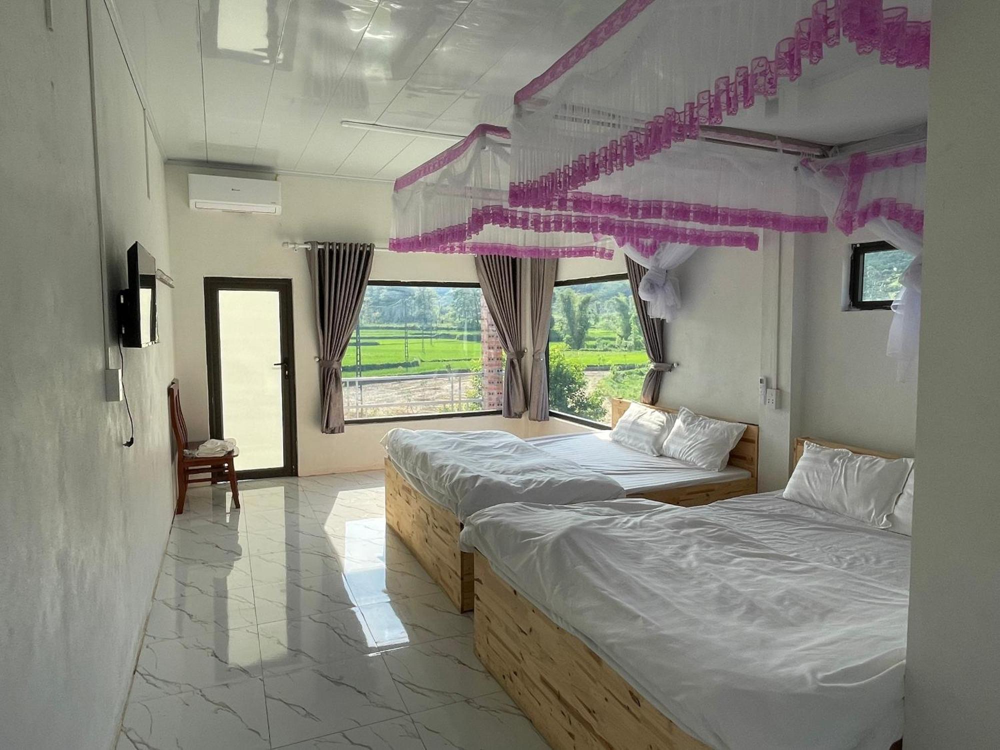קאו באנג Riverside Homestay חדר תמונה